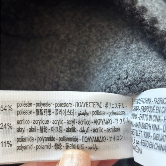 Zara Studio Oversized Grey Pocket Sweater – Size M brand new no tag - Picture 10 of 16